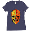 skull Ladies Fitted T-Shirt