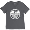 sasquatch research team V-Neck Tee