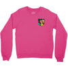 Flower Pocket Crewneck Sweatshirt