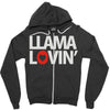 llama lovin' lover Zipper Hoodie