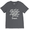 tic tac toe draw V-Neck Tee