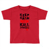 Keep Calm And Kill Zombies Toddler T-shirt