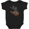 the darth king Baby Bodysuit