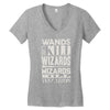 wizards kill wizards Women's V-Neck T-Shirt
