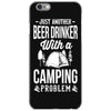 beer drinker camping!! iPhone 6/6s Case