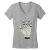 the hand of destiny Women's V-Neck T-Shirt