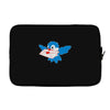 un oiseau et sa declaration d'amour Laptop sleeve