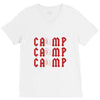 Camp Hitchhiking V-Neck Tee