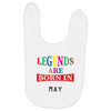 legends are born may Baby Bibs