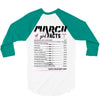 March Girl Facts Aries 3/4 Sleeve Shirt