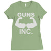 guns inc Ladies Fitted T-Shirt