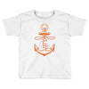 anchored faith Toddler T-shirt