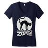 schrodinger cat Women's V-Neck T-Shirt