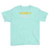 security little sister protection squad Youth Tee