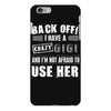 back off i have a crazy gigi and i'm not afraid to user her iPhone 6 Plus/6S Plus Case