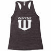 wayne enterprises batman caped crusader Racerback Tank