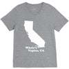 Whale's Vagina CA V-Neck Tee