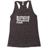 afrika bambaataa Racerback Tank
