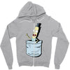 mr. poopybutthole Zipper Hoodie