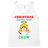 christmas baking team crew angel Tank Top