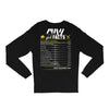 May Girl Facts Taurus Long Sleeve Shirts