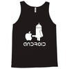 android robot spoof Tank Top