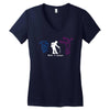 avin it medium aging clubber Women's V-Neck T-Shirt