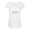 ho lee chit Maternity Scoop Neck T-shirt
