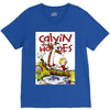 calvin hobbes V-Neck Tee