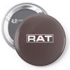 rat new Pin-back button