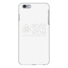 science tshirt never trust an atom iPhone 6/6s Plus Case