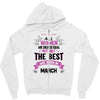 All Women Created Equal But The Best Born In March Zipper Hoodie