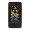 Camping Rules iPhone 7 Plus Case