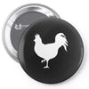 Chicken and Little Chick Pin-back button