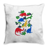 dinosaurs Throw Pillow