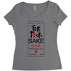fuck sake Women's Triblend Scoop T-shirt