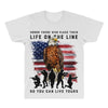 Honor Those Who Place Their Life On The Line All Over Men's T-shirt