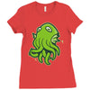 monsieur poulpe Ladies Fitted T-Shirt