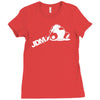 jdm panda Ladies Fitted T-Shirt