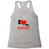 i love my bernina Racerback Tank