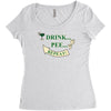 drink pee Women's Triblend Scoop T-shirt