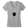 Free Birds Pocket Women's V-Neck T-Shirt