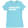sarcasmo Ladies Fitted T-Shirt