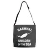 narwhals Adjustable Strap Totes