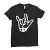 metal Ladies Fitted T-Shirt