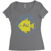 gold fish Women's Triblend Scoop T-shirt