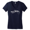 turntable Women's V-Neck T-Shirt