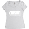 baterai Women's Triblend Scoop T-shirt