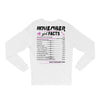 November Girl Facts Sagittarius Long Sleeve Shirts