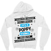 It's A Poppy Thing Zipper Hoodie
